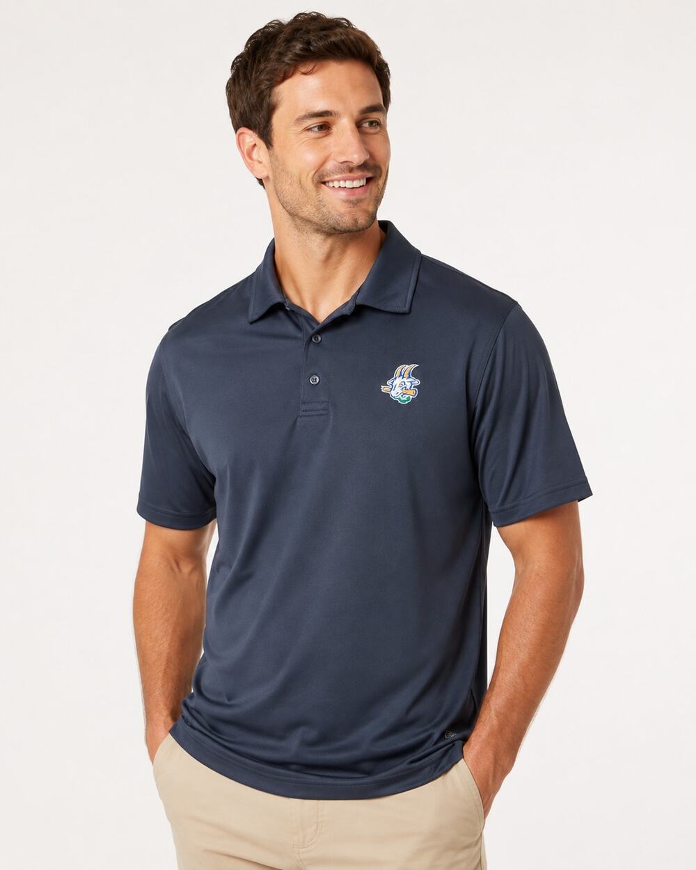 ’47 Hartford Yard Goats Performance Polo Navy Blue Medium